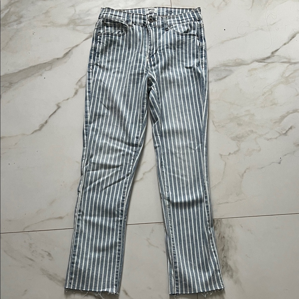 Striped Kensie Jeans